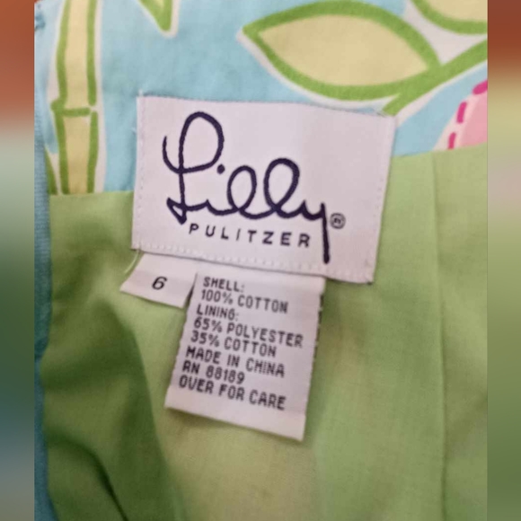 Lilly Pulitzer Sabrina Dress San Diego Zoo print - Picture 3 of 3